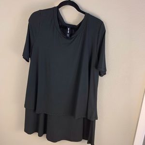 Agnes & Dora tiered tunic black xxl